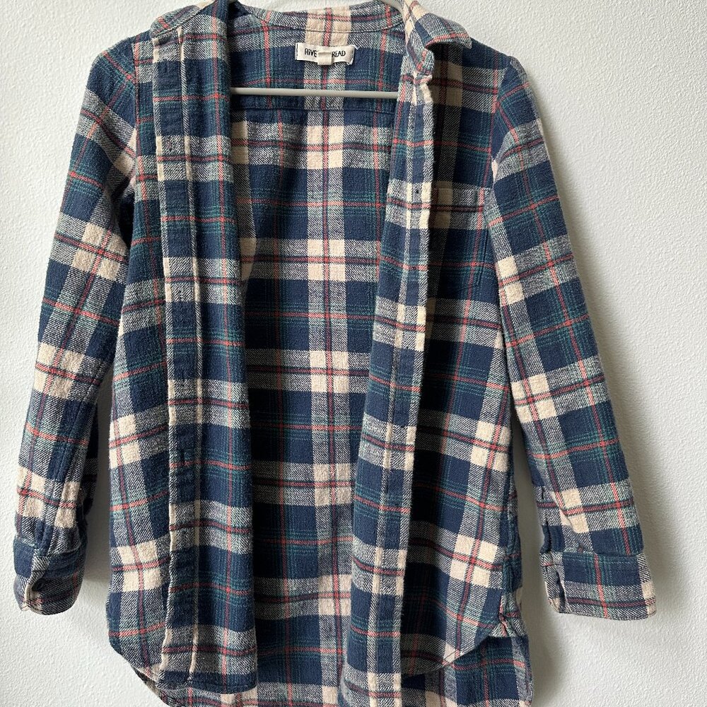 Madewell Rivet and Thread Flannel Small